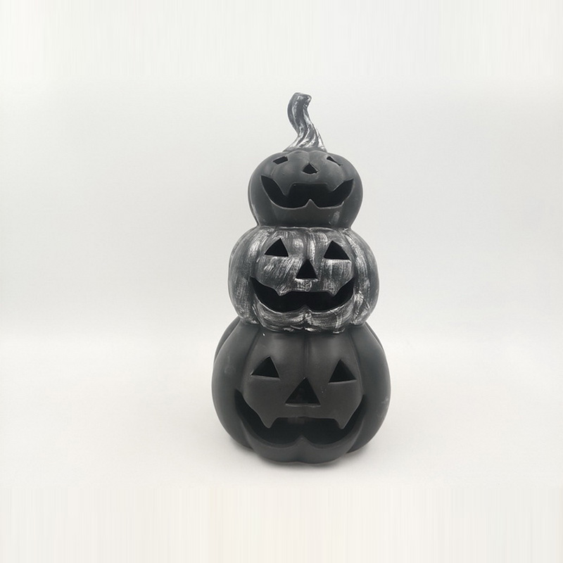 Spooky Jack O Lantern Table Shelf Ornament